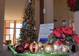 Oak Bluff Memorial Park is once again offering a memorial tree in the Tranquility Mausoleum allowing people to write messages in honor of deceased loved ones. Mary Meaux/The News 