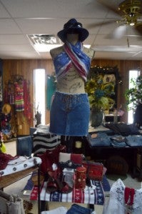 A look inside one of the rooms at Pewter Creek clothier and designs. Mary Meaux/The News 