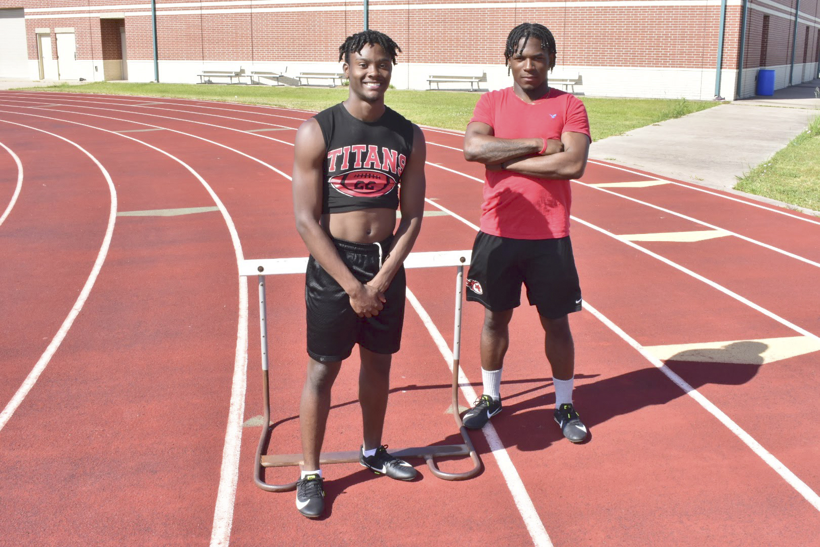 New wave of speed Hines, Brown continue Titans’ mastery of sprints