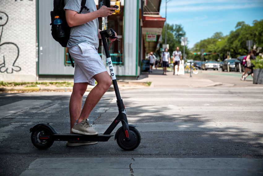 Electric scooters could soon be kicked off Texas sidewalks, if state