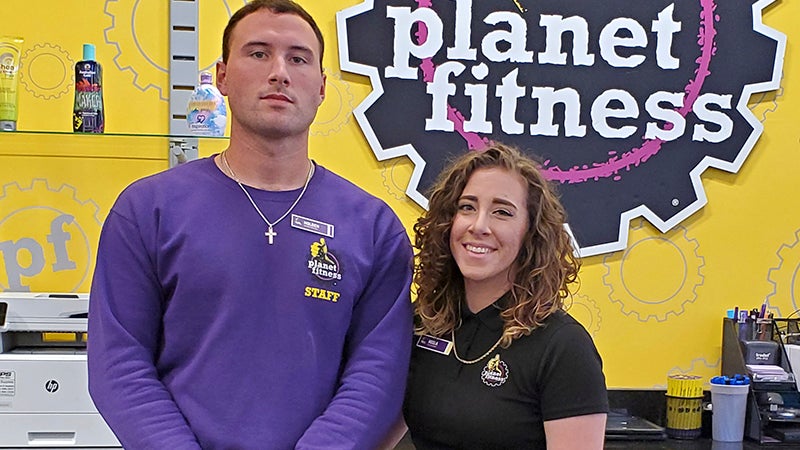 PHOTO GALLERY — Planet Fitness is the place to shed that